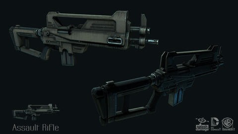 Batman: Arkham Origins: Weapon & item 3D models and textures.