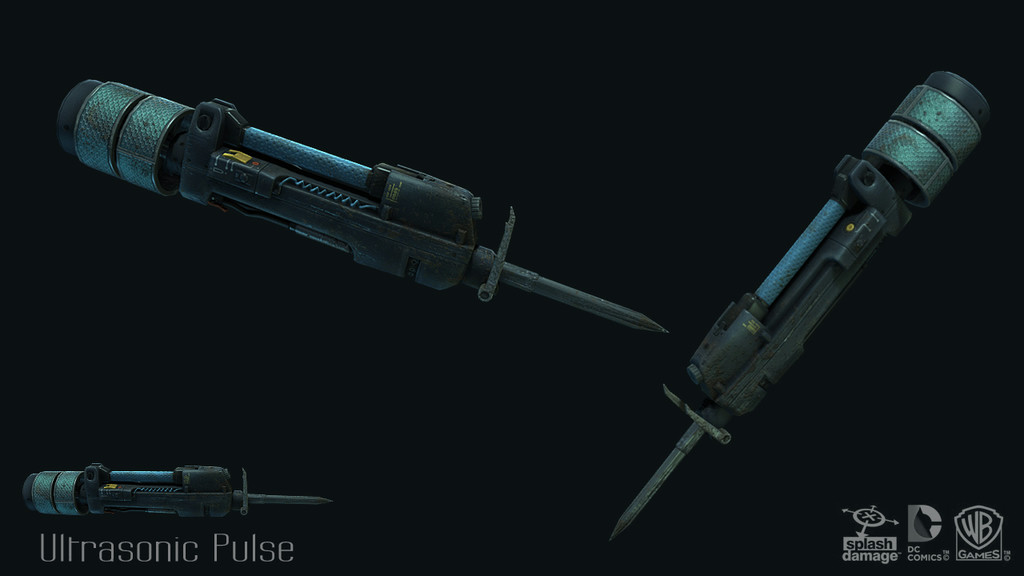 Real-time screenshot of the Ultrasonic Pulse item from Batman: Arkham Origins