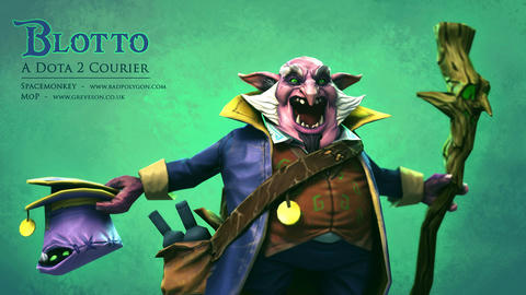 Dota2 Couriers: Characters created in collaboration with Tim Appleby which are featured in Valve's DOTA 2.