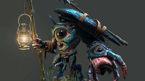 Oculus: An original entry for the Dominance War IV contest in 2009. Modelled in ZBrush and 3dsmax.